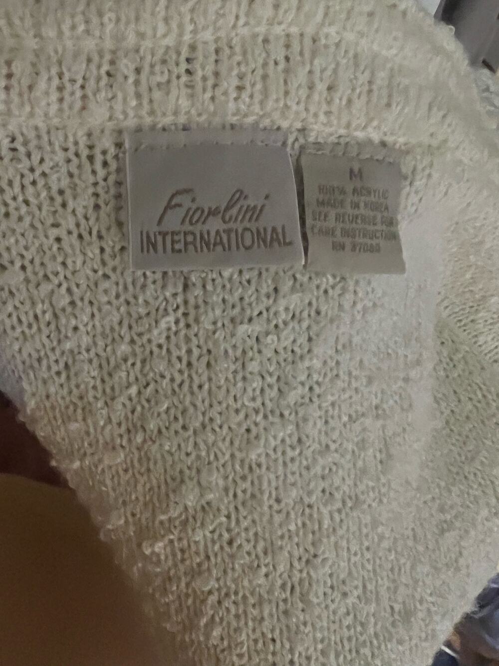 Fiorlini international cream cardigan